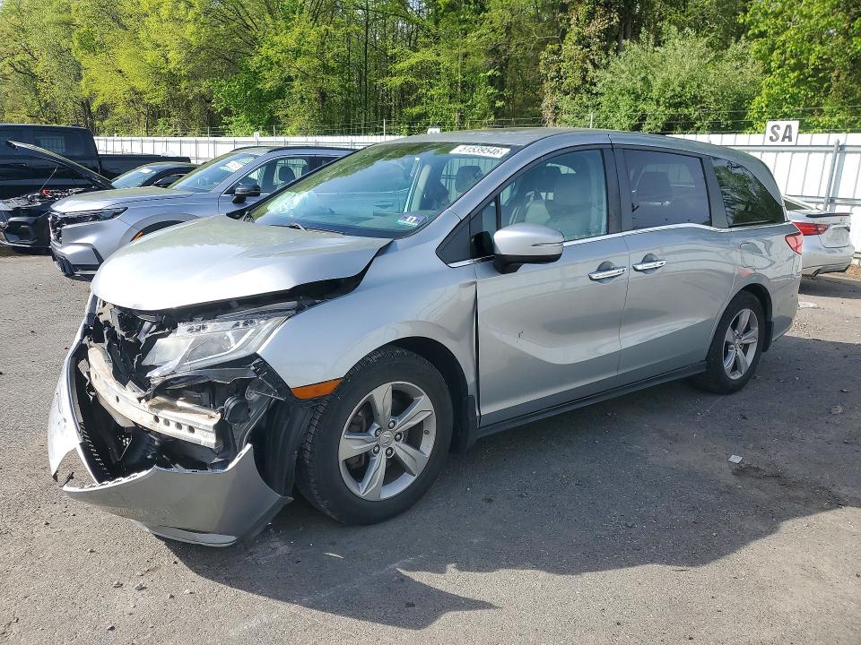 2018 Honda Odyssey მანქანა იყიდება აუქციონზე, vin: 5FNRL6H79JB028000, აუქციონის ნომერი: 51539546