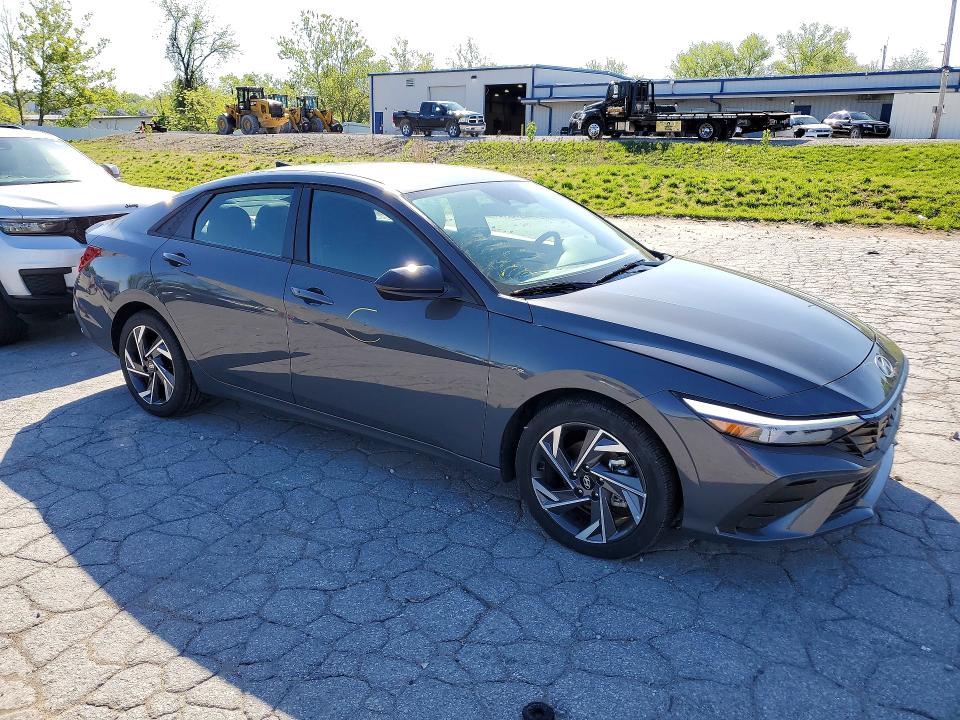 2025 Hyundai Elantra Hybrid მანქანა იყიდება აუქციონზე, vin: KMHLM4DJ7SU161156, აუქციონის ნომერი: 50401236