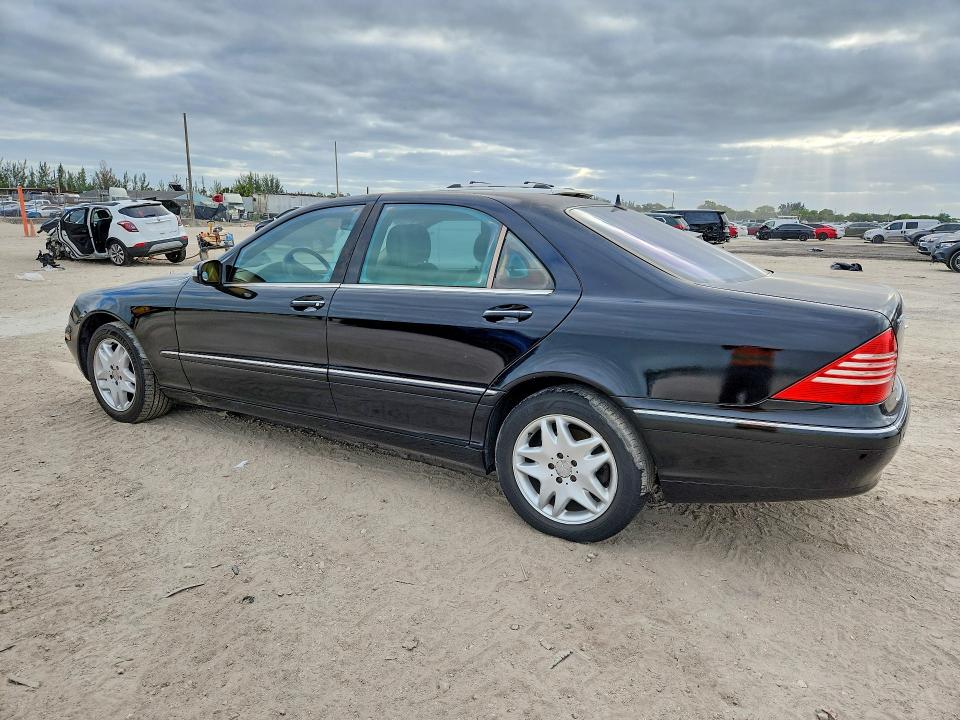 Aukcja sprzedaży 2003 Mercedes-benz S, vin: WDBNG75J23A344583, numer aukcji: 50100196
