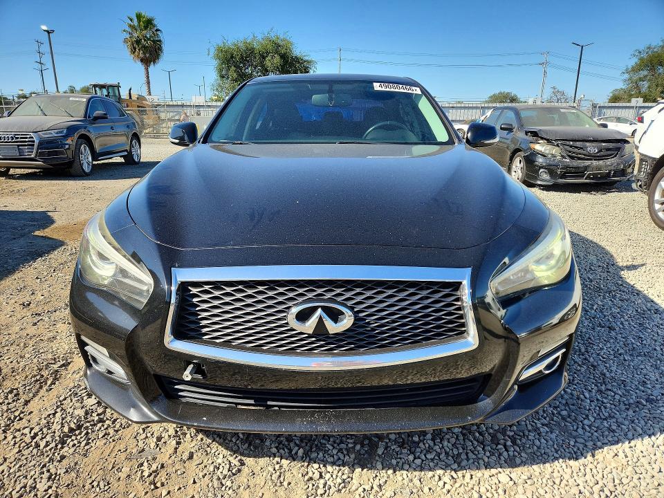 2015 Infiniti Q50 მანქანა იყიდება აუქციონზე, vin: JN1BV7AP1FM351891, აუქციონის ნომერი: 49080466