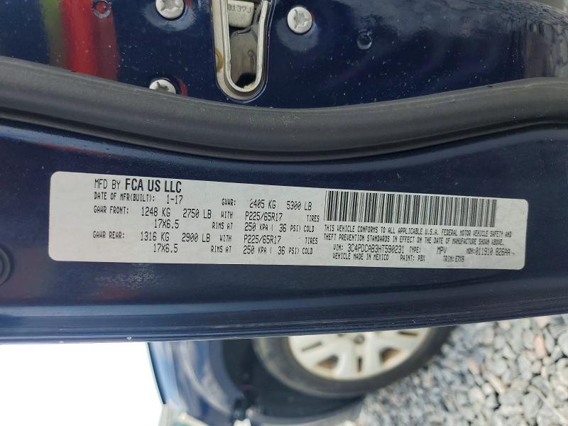 Продажа на аукционе авто 2017 Dodge Journey, vin: 3C4PDCAB3HT590231, номер лота: 52045806
