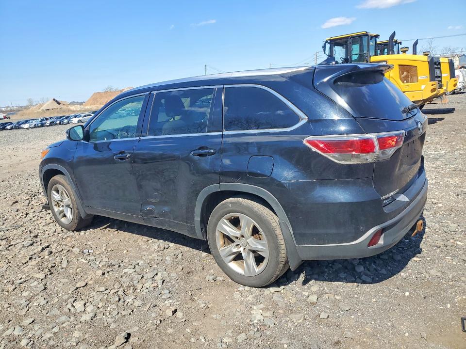 2015 Toyota Highlander მანქანა იყიდება აუქციონზე, vin: 5TDDKRFH0FS145140, აუქციონის ნომერი: 48821586