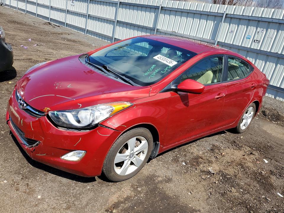 Aukcja sprzedaży 2012 Hyundai Elantra, vin: KMHDH4AE2CU384903, numer aukcji: 48300436