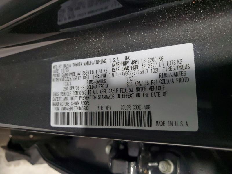 2026 Mazda Cx-50 მანქანა იყიდება აუქციონზე, vin: 7MMVABBL6TN466383, აუქციონის ნომერი: 51293406