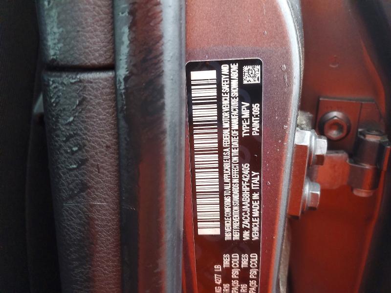 Продажа на аукционе авто 2017 Jeep Renegade, vin: ZACCJAAB8HPF42405, номер лота: 51385106