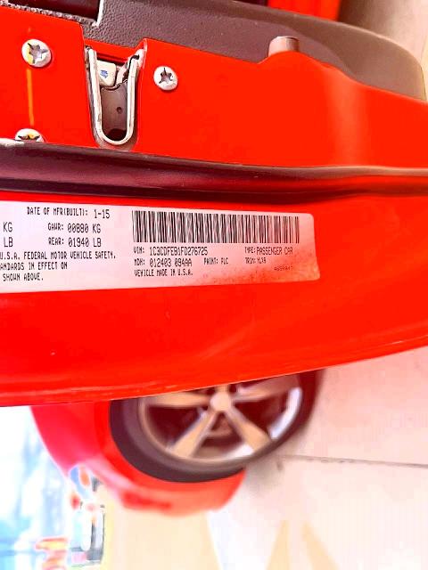Продажа на аукционе авто 2015 Dodge Dart, vin: 1C3CDFEB1FD276725, номер лота: 48811066