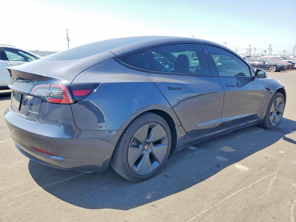 Продажа на аукционе авто 2022 Tesla Model 3, vin: 5YJ3E1EBXNF233181, номер лота: 49285986
