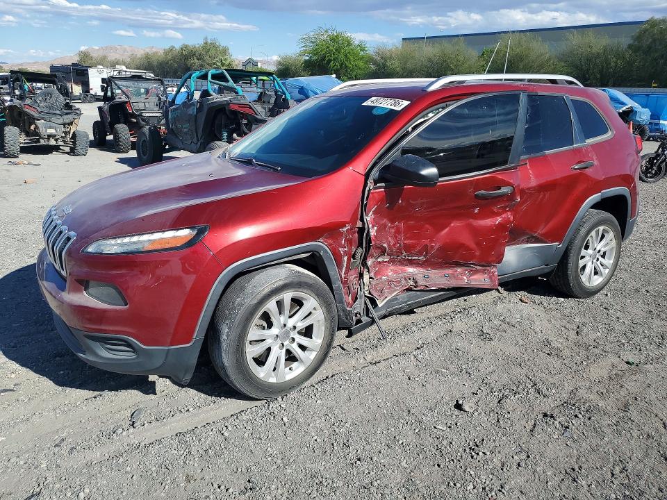 49727786 :رقم المزاد ، 1C4PJLAB0FW689315 vin ، 2015 Jeep Cherokee مزاد بيع