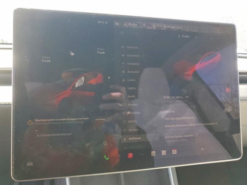 Продажа на аукционе авто 2026 Tesla Model Y, vin: 7SAYGDEE3TF336356, номер лота: 49311576
