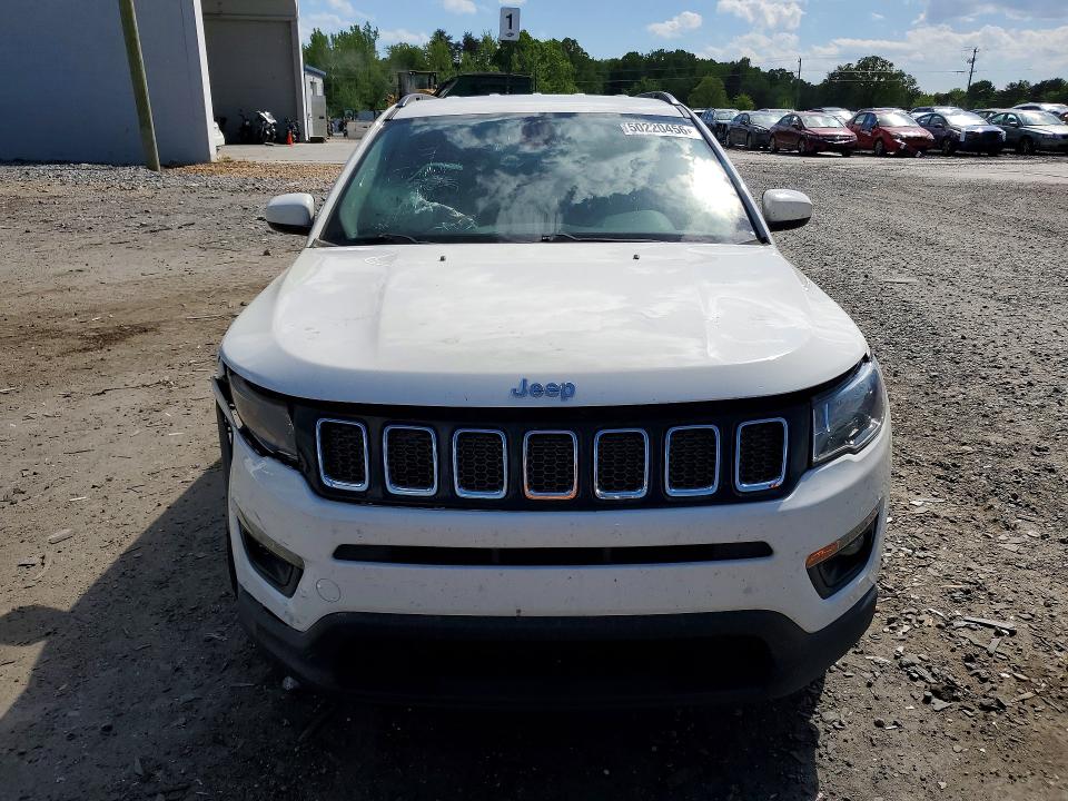 50220456 :رقم المزاد ، 3C4NJCBB5KT851509 vin ، 2019 Jeep Compass مزاد بيع