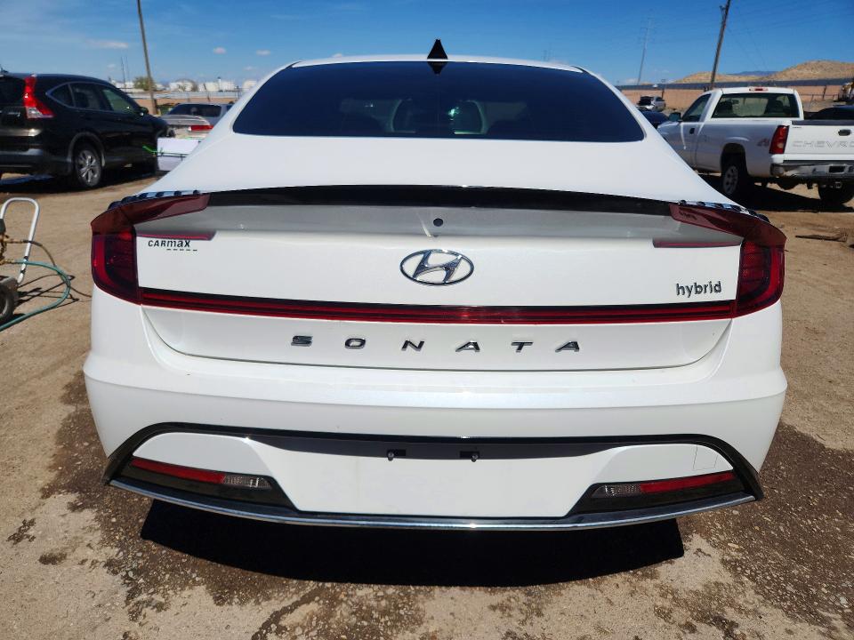 2022 Hyundai Sonata Hybrid მანქანა იყიდება აუქციონზე, vin: KMHL34JJ8NA040620, აუქციონის ნომერი: 48108336