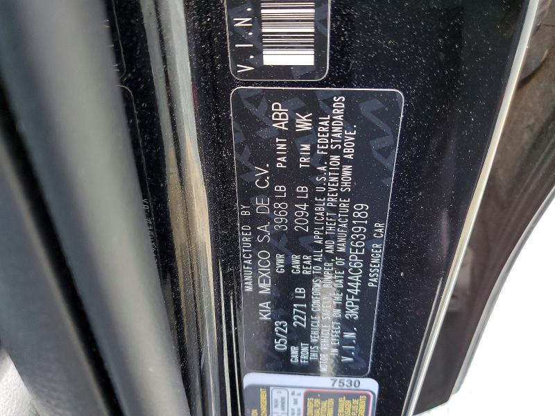 Продаж на аукціоні авто 2023 Kia Forte, vin: 3KPF44AC6PE639189, номер лоту: 50408246