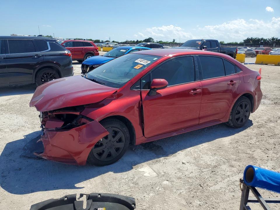 Auction sale of the 2022 Toyota Corolla, vin: JTDEPMAE5NJ218083, lot number: 51481126