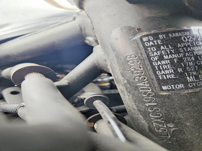 2025 Kawasaki Zx400 მანქანა იყიდება აუქციონზე, vin: ML5ZXCS19SDA39298, აუქციონის ნომერი: 48485576