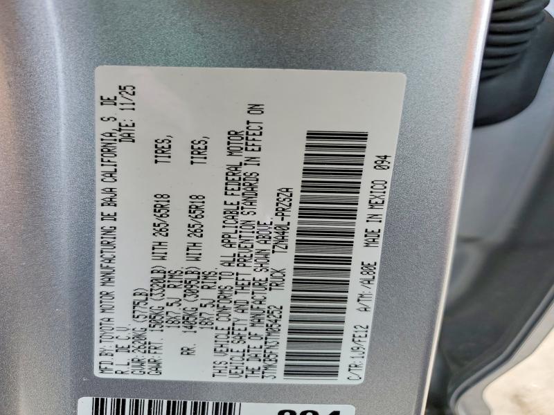 Aukcja sprzedaży 2026 Toyota Tacoma, vin: 3TMKB5FN3TM054252, numer aukcji: 51008726