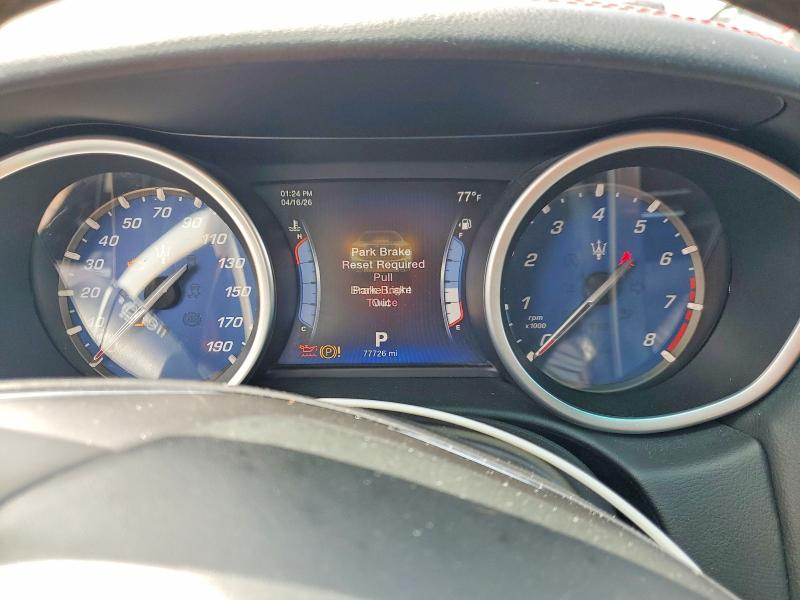 Aukcja sprzedaży 2015 Maserati Ghibli, vin: ZAM57RTA7F1138224, numer aukcji: 50286266