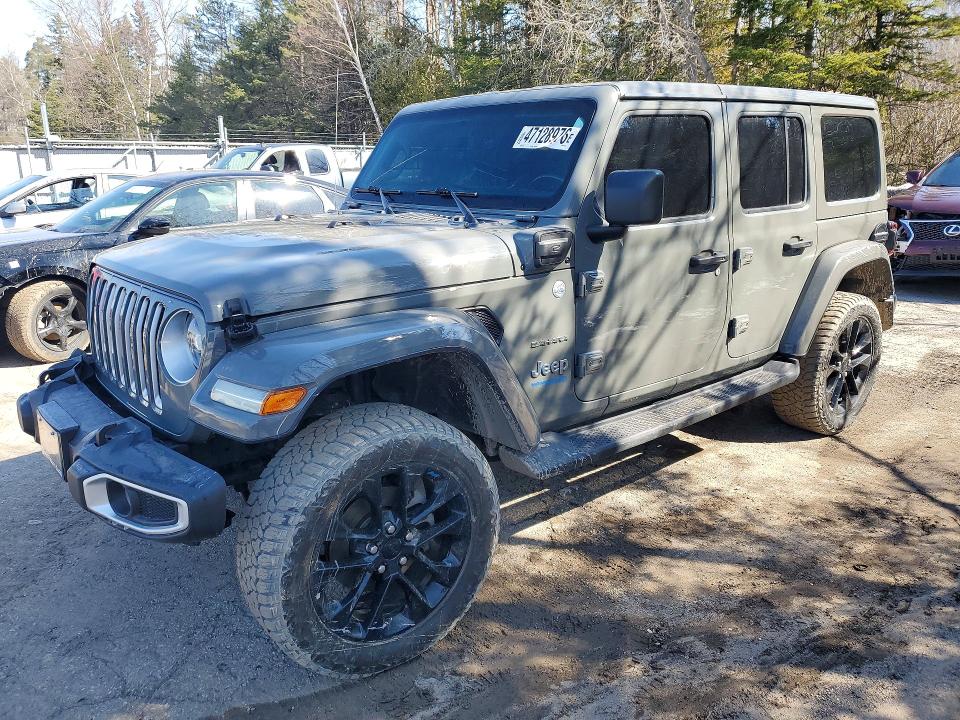 2021 Jeep Wrangler Unlimited მანქანა იყიდება აუქციონზე, vin: 1C4JJXP66MW860427, აუქციონის ნომერი: 47128976