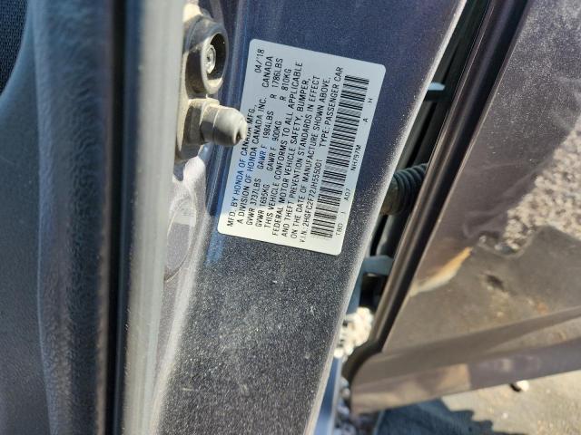Aukcja sprzedaży 2018 Honda Civic, vin: 2HGFC2F72JH555001, numer aukcji: 50672946