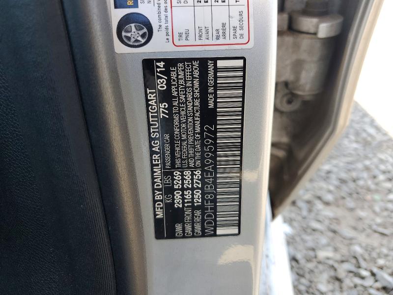 Продажа на аукционе авто 2014 Mercedes Benz E, vin: WDDHF8JB4EA995972, номер лота: 49454206