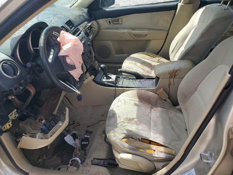 48918026 :رقم المزاد ، JM1BK12F341154695 vin ، 2004 Mazda 3 مزاد بيع