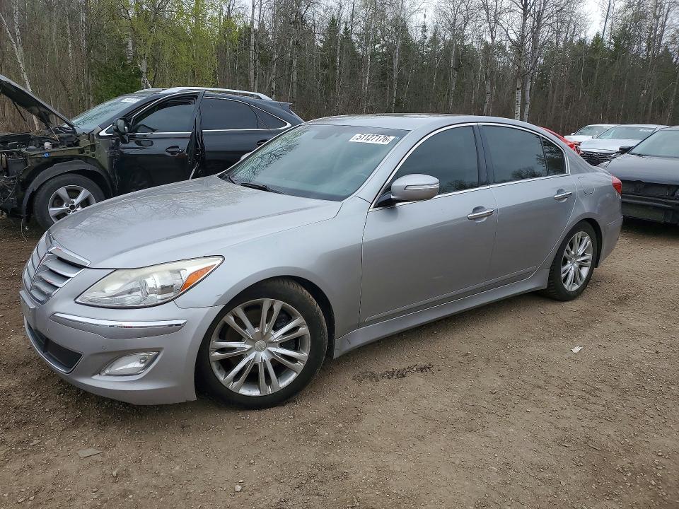 51127176 :رقم المزاد ، KMHGC4DD8DU245049 vin ، 2013 Hyundai Genesis مزاد بيع