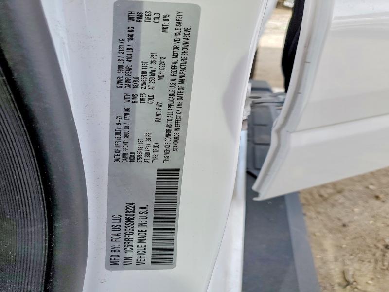 Продажа на аукционе авто 2025 Ram 1500, vin: 1C6RRFGG3SN608224, номер лота: 49889416