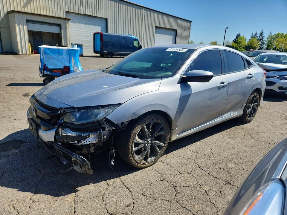 Aukcja sprzedaży 2019 Honda Civic, vin: 2HGFC2F84KH601258, numer aukcji: 51826166