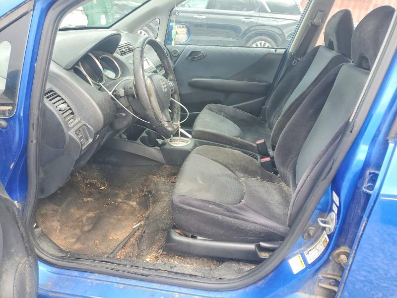 2007 Honda Fit მანქანა იყიდება აუქციონზე, vin: JHMGD38607S050858, აუქციონის ნომერი: 51184736