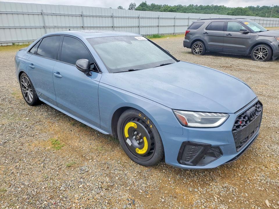 2022 Audi S4 მანქანა იყიდება აუქციონზე, vin: WAUB4AF46NA036271, აუქციონის ნომერი: 48455166