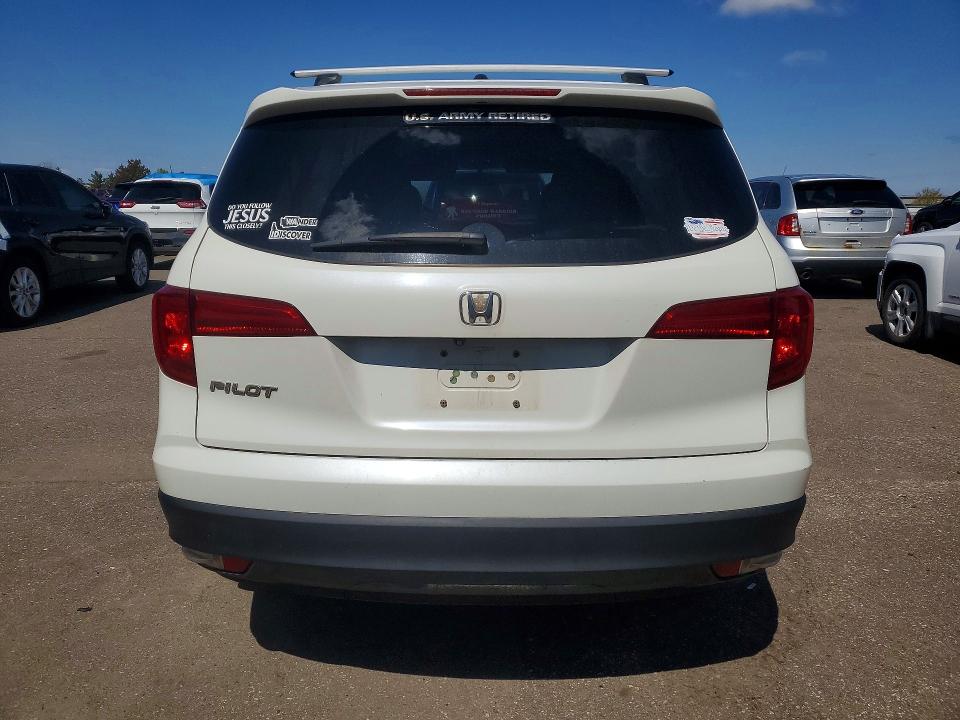 2016 Honda Pilot მანქანა იყიდება აუქციონზე, vin: 5FNYF5H59GB036649, აუქციონის ნომერი: 51462126