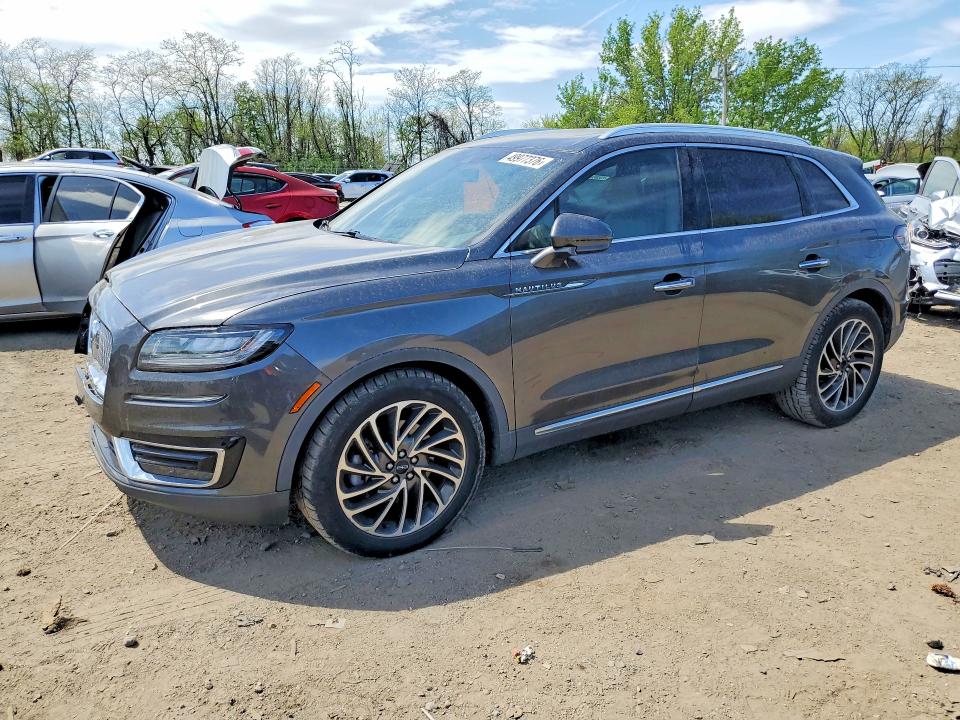 49977376 :رقم المزاد ، 2LMPJ8L90KBL25351 vin ، 2019 Lincoln Nautilus مزاد بيع