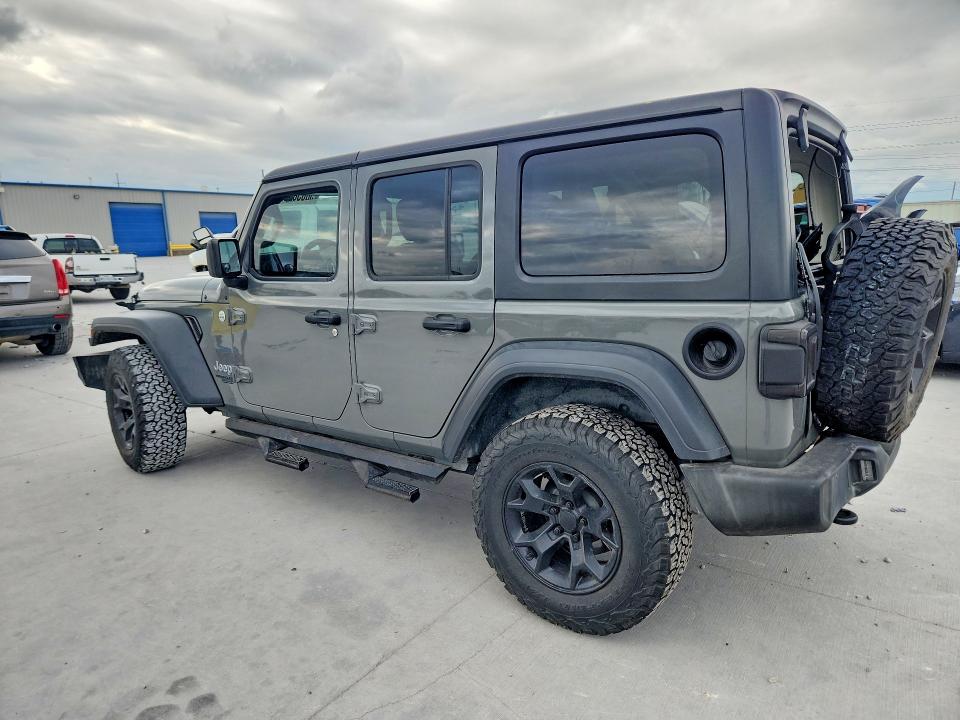 50056336 :رقم المزاد ، 1C4HJXDNXJW289238 vin ، 2018 Jeep Wrangler Unlimited مزاد بيع