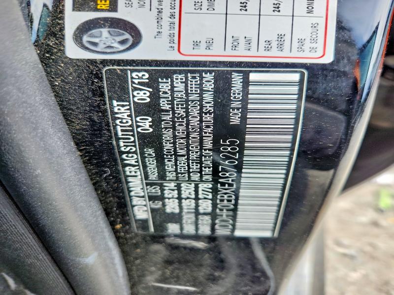 51585736 :رقم المزاد ، WDDHF0EBXEA876285 vin ، 2014 Mercedes-benz E مزاد بيع