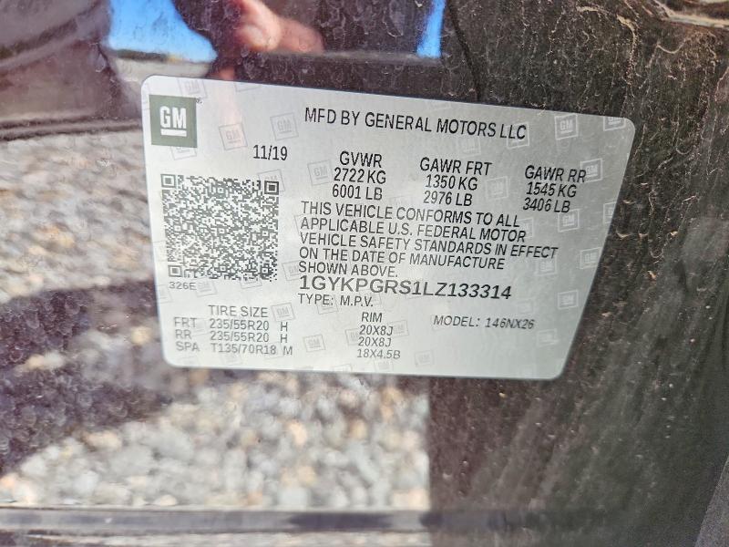 Aukcja sprzedaży 2020 Cadillac Xt6, vin: 1GYKPGRS1LZ133314, numer aukcji: 48071746
