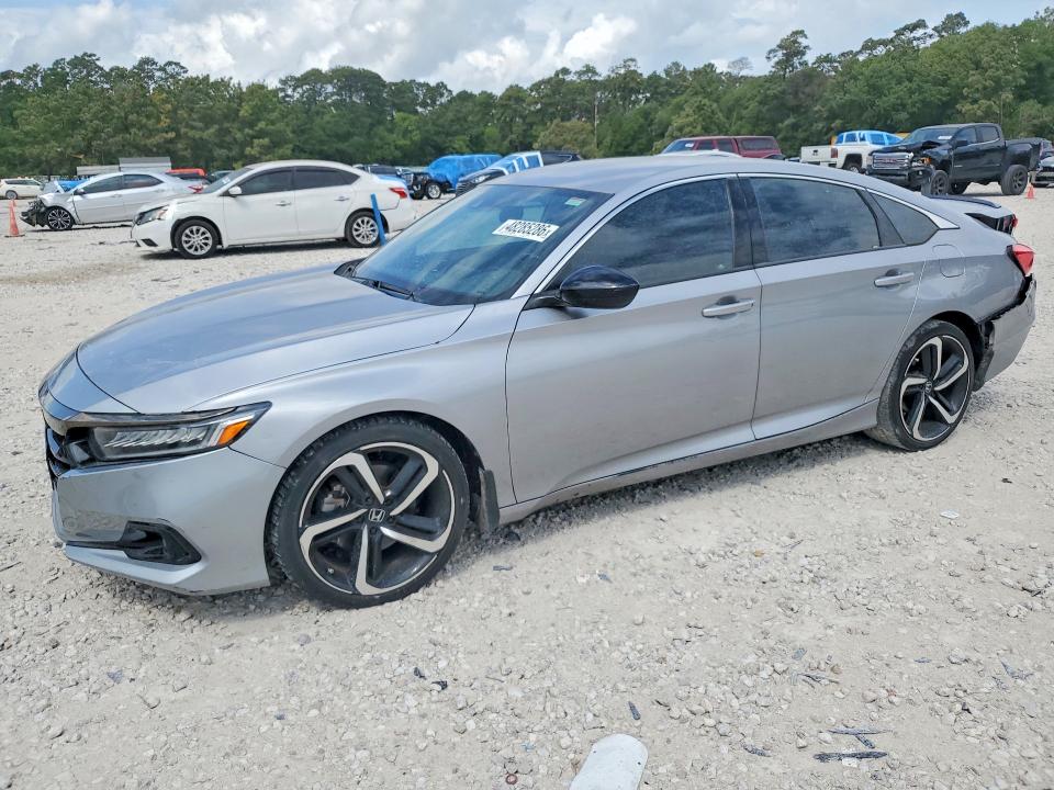 48285286 :رقم المزاد ، 1HGCV1F33NA044616 vin ، 2022 Honda Accord مزاد بيع