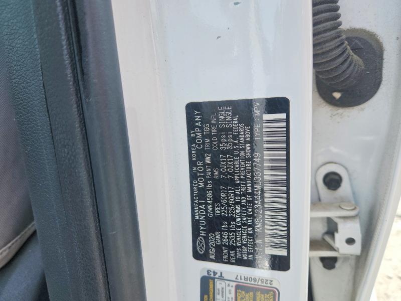 2021 Hyundai Tucson მანქანა იყიდება აუქციონზე, vin: KM8J23A44MU337749, აუქციონის ნომერი: 49162196
