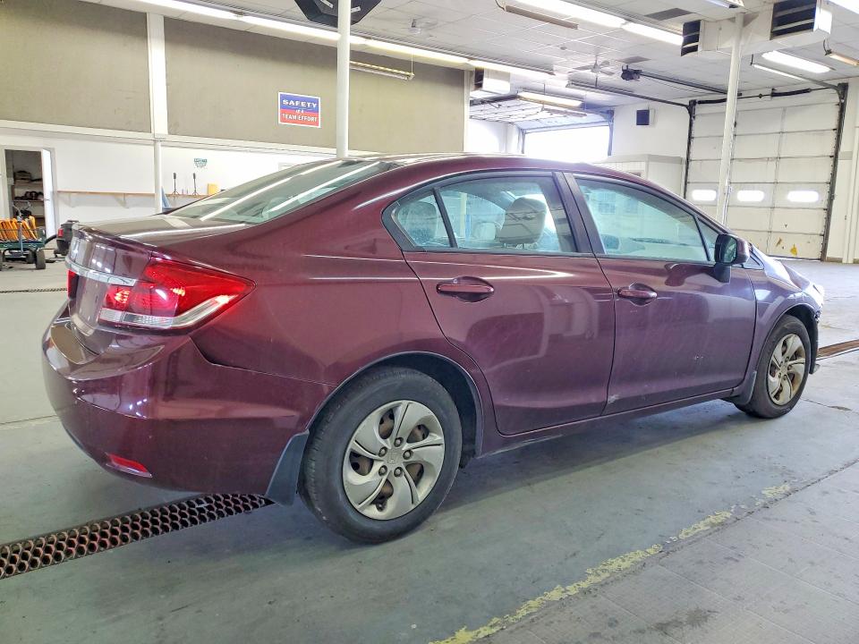 48099776 :رقم المزاد ، 19XFB2F54DE236828 vin ، 2013 Honda Civic مزاد بيع