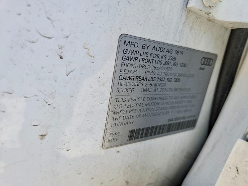 Продаж на аукціоні авто 2020 Audi Q3, vin: WA1EECF3XL1019707, номер лоту: 48815806