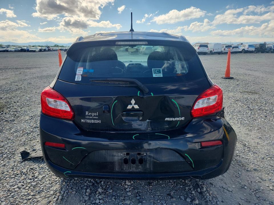 51495206 :رقم المزاد ، ML32A3HJ2KH013893 vin ، 2019 Mitsubishi Mirage مزاد بيع