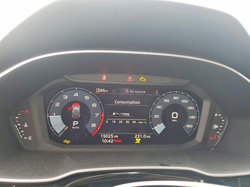 2024 Audi Q3 მანქანა იყიდება აუქციონზე, vin: WA1DECF37R1159914, აუქციონის ნომერი: 47961546