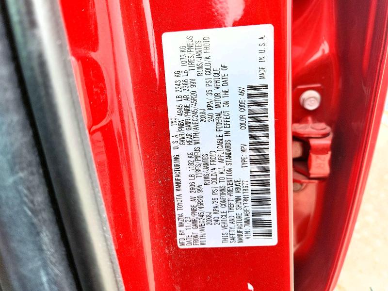 Продаж на аукціоні авто 2024 Mazda Cx-50, vin: 7MMVABEY7RN178677, номер лоту: 48300496