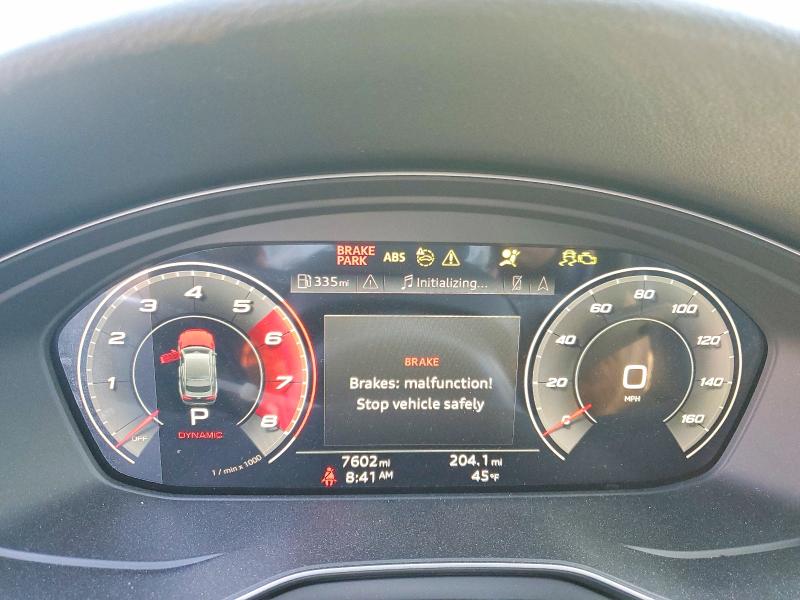 2025 Audi S5 მანქანა იყიდება აუქციონზე, vin: WAUC4CF5XSA014097, აუქციონის ნომერი: 48910796