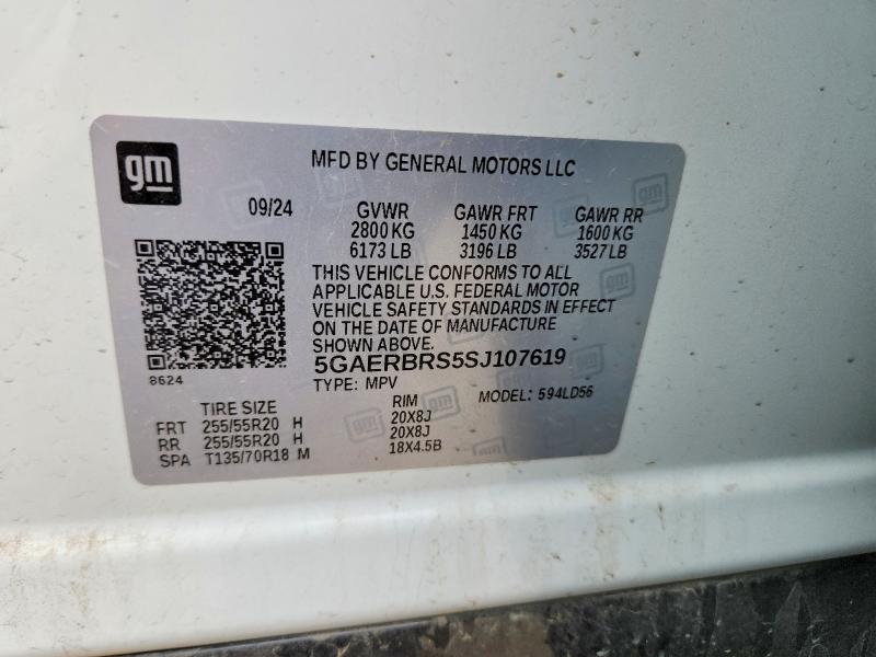 Продажа на аукционе авто 2025 Buick Enclave, vin: 5GAERBRS5SJ107619, номер лота: 48415416