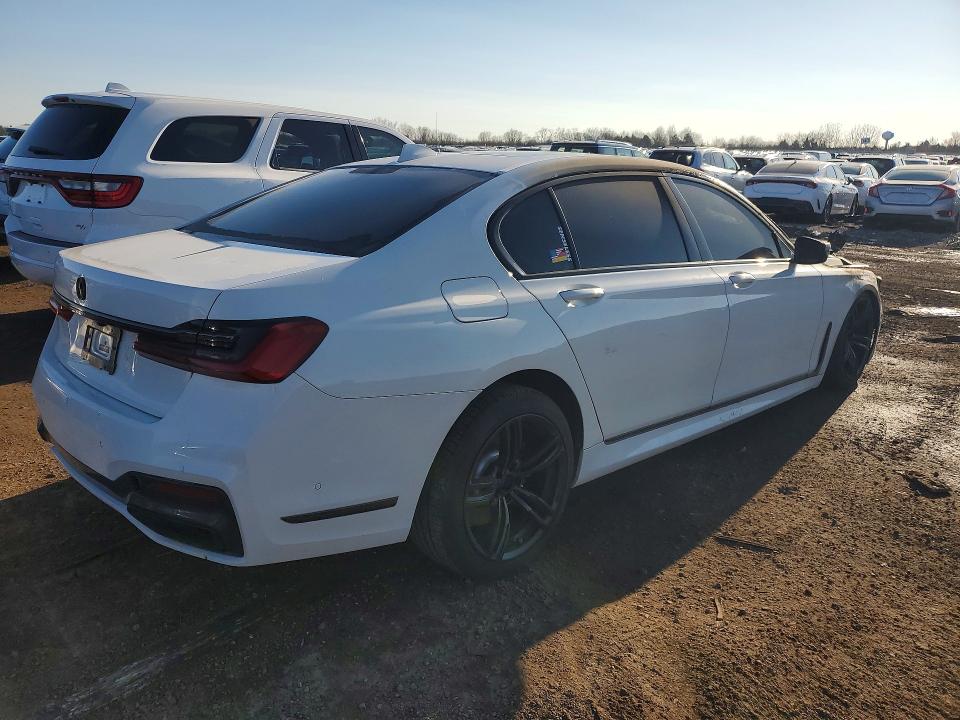 48946756 :رقم المزاد ، WBA7U2C04LCD32651 vin ، 2020 Bmw 750 مزاد بيع