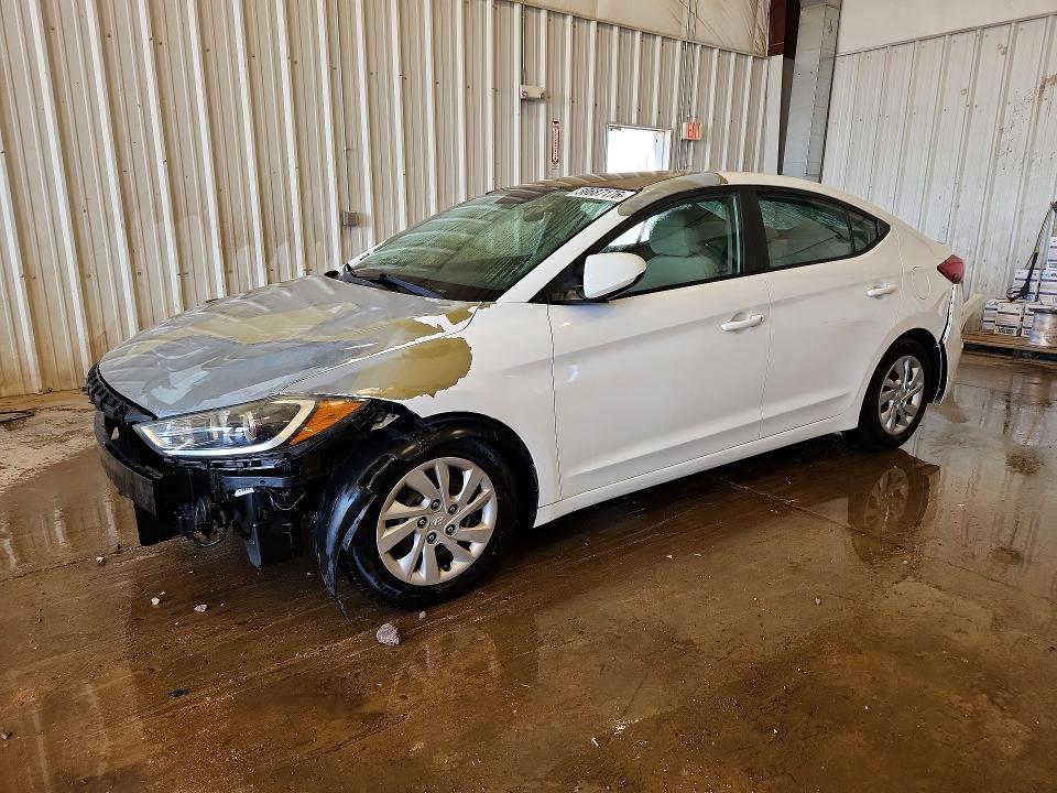 Продажа на аукционе авто 2017 Hyundai Elantra, vin: 5NPD74LF1HH155059, номер лота: 50687176