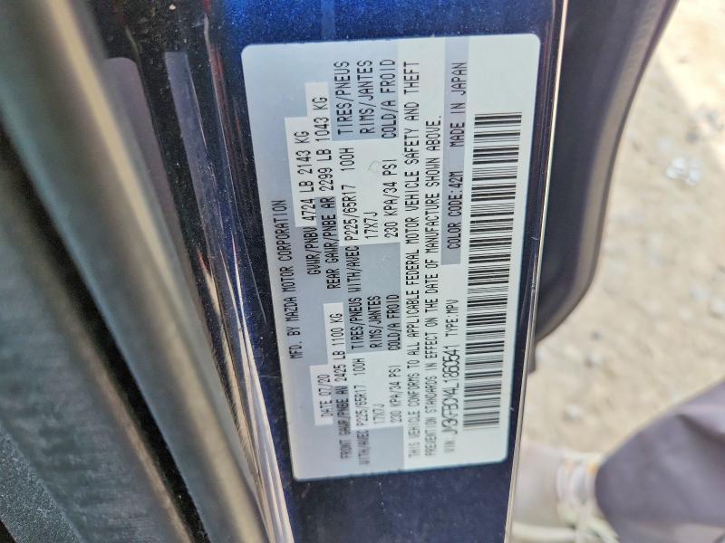 Aukcja sprzedaży 2020 Mazda Cx-5, vin: JM3KFBCM4L1860541, numer aukcji: 51331026