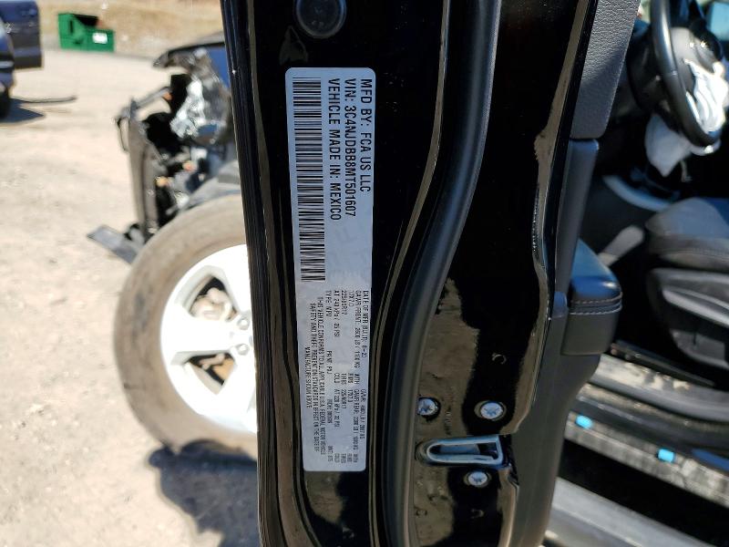 48947586 :رقم المزاد ، 3C4NJDBB8MT501607 vin ، 2021 Jeep Compass مزاد بيع