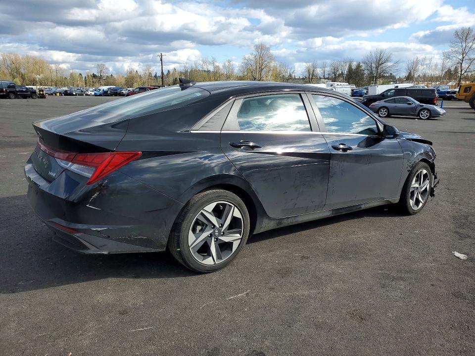 2023 Hyundai Elantra Hybrid მანქანა იყიდება აუქციონზე, vin: KMHLN4AJ2PU081319, აუქციონის ნომერი: 48528496