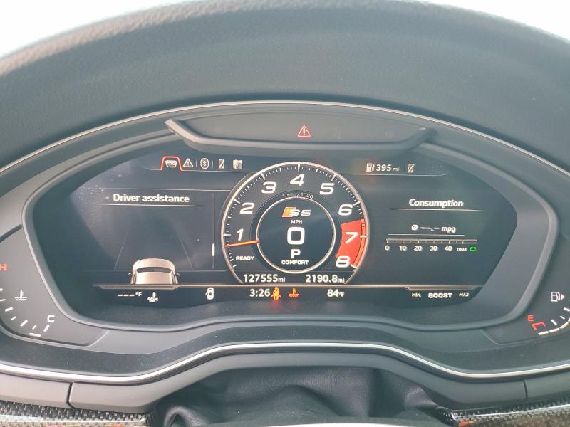 Aukcja sprzedaży 2019 Audi S5, vin: WAUB4CF59KA081155, numer aukcji: 49682006