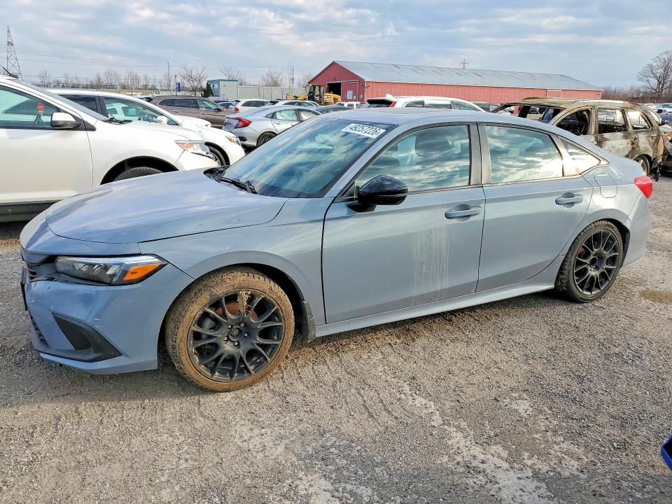 49257226 :رقم المزاد ، 2HGFE2F59NH111404 vin ، 2022 Honda Civic مزاد بيع